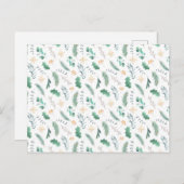 Card (10,8 x 14,2 cm) - Christmas Pattern Postkarte (Vorne/Hinten)