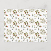 Card (10,8 x 14,2 cm) - Floral Pattern Postkarte (Vorderseite)
