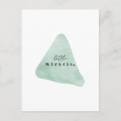 Card (10,8 x 14,2 cm) - Little Miracle Postkarte (Vorderseite)