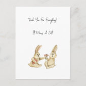 Card (10,8 x 14,2 cm) - Thank You! Postkarte (Vorderseite)