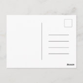 Card (10,8 x 14,2 cm) - Winter Pattern Postkarte (Rückseite)