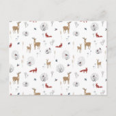 Card (10,8 x 14,2 cm) - Winter Pattern Postkarte (Vorderseite)