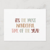 Card (10,8 x 14,2 cm) - Wonderful Time Postkarte (Vorderseite)