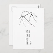 Card (10,8 x 14,2 cm) - You Can Do This Postkarte (Vorne/Hinten)