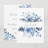 Card (10,8 x 14 cm) - Save The Date (Vorne/Hinten)