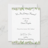 Card (10,8 x 14 cm) - Save The Date (Rückseite)