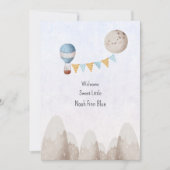 Card (12,7 x 17,8 cm) - Birth Announcement Kaart Einladung (Vorderseite)