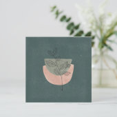 Card (13,3x13,3cm) - Flower (Stehend Vorderseite)
