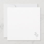 Card (13,3x13,3cm) - Flower (Rückseite)