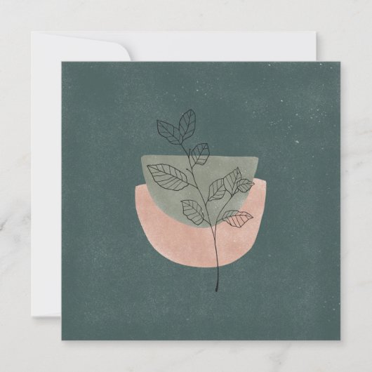 Card (13,3x13,3cm) - Flower (Vorderseite)