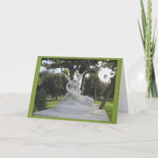 Card Angel Embrace Feiertagskarte