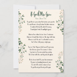 Card Annie Johnson Flint - 'Er gibt mehr Grace'