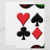Card-Anzug (Vorne/Hinten)
