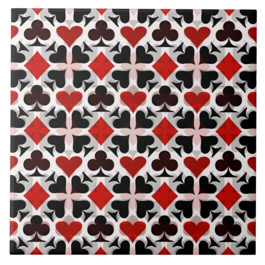 Card-Anzug Fliese (Vorderseite)