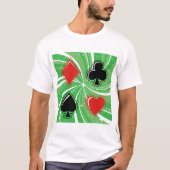 Card Anzugs Mens T - Shirt (Vorderseite)