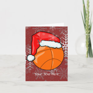CARD - Basketball Christmas Feiertagskarte