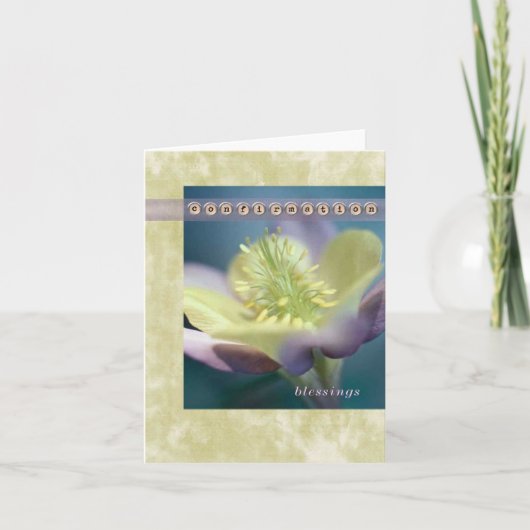 Card-Bestätigung Karte (Vorderseite)