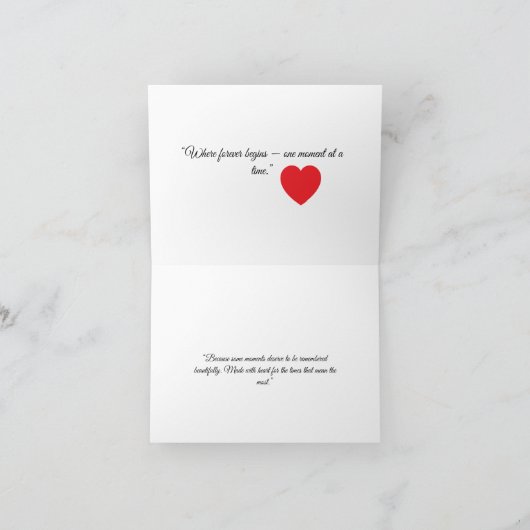 Card Dankeskarte (Innenseite)