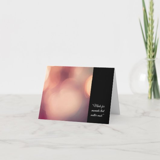 Card Dankeskarte (Vorderseite)