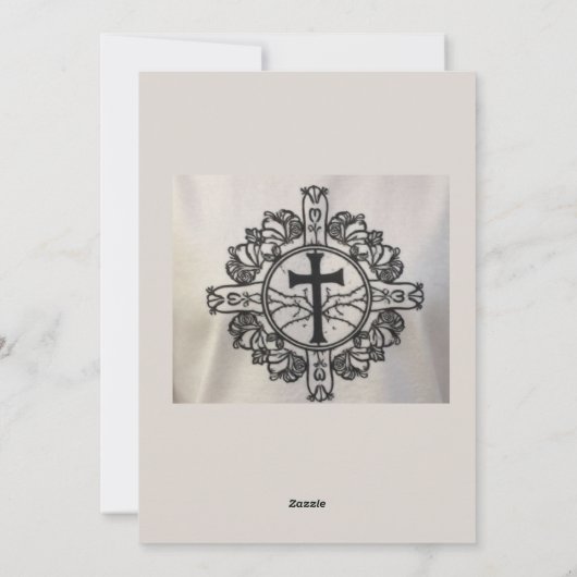 card  feiertagskarte (Rückseite)