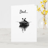 Card From Son To Father Karte (Gelbe Blume)