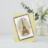 Card Fron Paris Postkarte (Stehend Vorderseite)