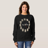 Card Games Tournament Time for Poker Sweatshirt (Vorne ganz)