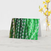 Card, Green Beads Karte (Gelbe Blume)