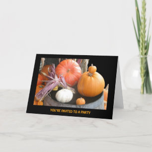 Card, Halloween Party Invitation # 1 Einladung