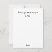 Card Holiday Santa Feiertagskarte (Rückseite)