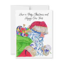 Card Holiday Santa