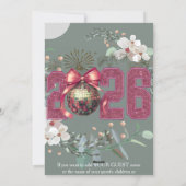 card Invitation Einladung (Rückseite)