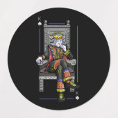 Card King Etiketten (Design 2)