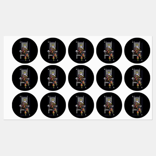 Card King Etiketten (Blatt)