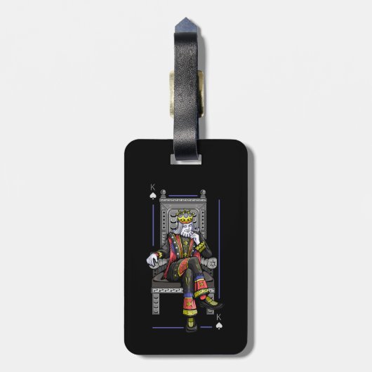 Card King Gepäckanhänger (Rückseite vertikal)
