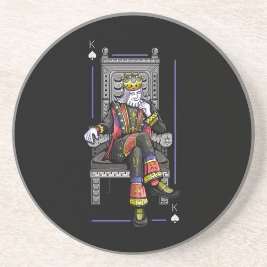 Card King Getränkeuntersetzer (Vorne)