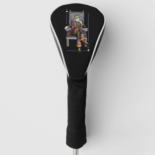 Card King Golf Headcover (Vorderseite)