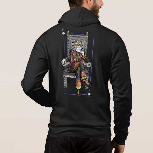 Card King Hoodie (Rückseite)