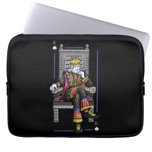 Card King Laptopschutzhülle (Vorderseite)