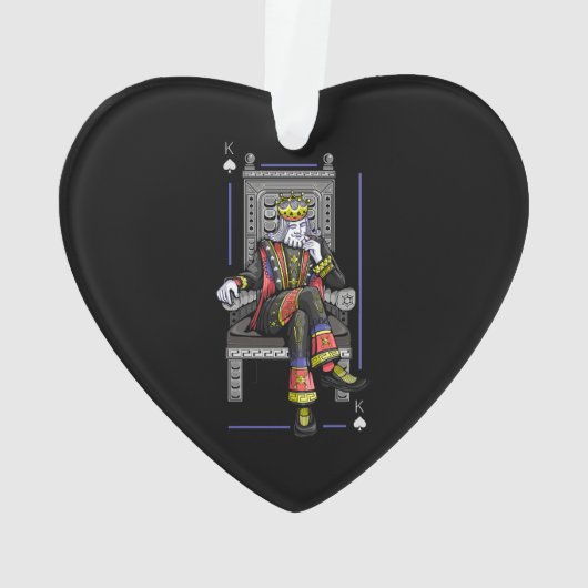 Card King Ornament (Rückseite)