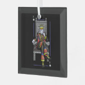 Card King Ornament Aus Glas (Vorderseite links)