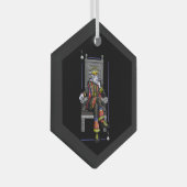 Card King Ornament Aus Glas (Vorderseite Rechts)