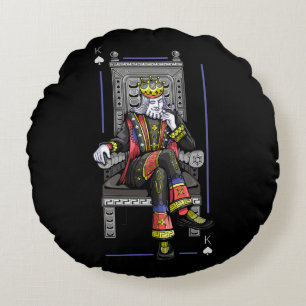 Card King Rundes Kissen