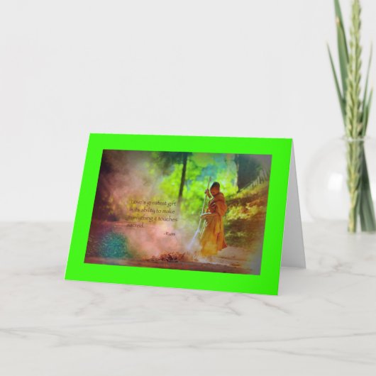 CARD-LOVE ZITAT RUMI KARTE (Vorderseite)