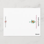 CARD Medicine Buddha - mit schönem Rücken Postkarte (Rückseite)