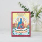 CARD Medicine Buddha Postkarte (Stehend Vorderseite)