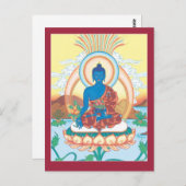 CARD Medicine Buddha Postkarte (Vorne/Hinten)