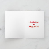 Card Monogram Christmas L Feiertagskarte (Innenseite)
