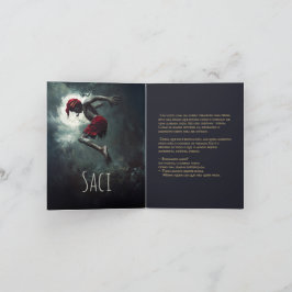 Card Saci Feiertagskarte