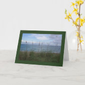 Card Seascape 01 Karte (Gelbe Blume)